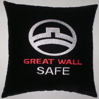 Подушки в машину с логотипом Грейт Волл Сэйф, аксессуар для автомобиля Great Wall Safe