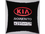 подушки в машину с логотипом Киа Соренто, аксессуар для автомобиля KIA Sorento