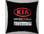 подушки в машину с логотипом Киа Спектра, аксессуар для автомобиля KIA Spectra