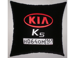 подушки в машину с логотипом Киа К5, аксессуар для автомобиля KIA K5