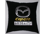 подушки в машину с логотипом Мазда Капелла, аксессуар для автомобиля Mazda Capella