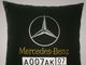 подушки в машину с логотипом Мерседес зеленая, аксессуар для автомобиля Mercedes-Benz