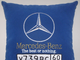 подушки в машину с логотипом Мерседес, аксессуар для автомобиля Mercedes-Benz