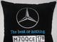 подушки в машину с логотипом Мерседес с лозунгом, аксессуар для автомобиля Mercedes