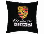 подушки в машину с логотипом Порш, аксессуар для автомобиля Porsche