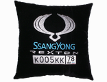 подушки в машину с логотипом СсангЙонг, аксессуар для автомобиля SsangYong