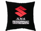 подушки в машину с логотипом Сузуки, аксессуар для автомобиля Suzuki