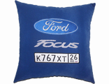 подушки в машину с логотипом Форд, аксессуар для автомобиля Ford